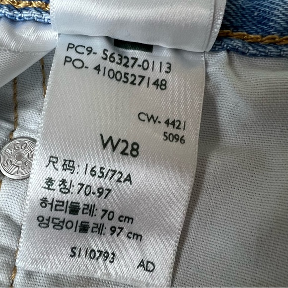 Levi’s 501 High Rise Women’s Shorts Size 28 - Picture 13 of 13